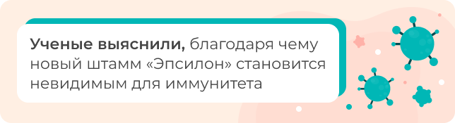 Ученые выяснили, благодаря чему новый штамм коронавируса «Эпсилон» становится невидимым для иммунитета