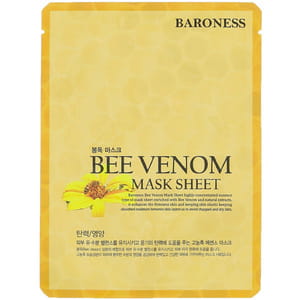 Маска для обличчя BARONESS (Баронесс) тканинна з екстрактом бджолиної отрути 25 мл