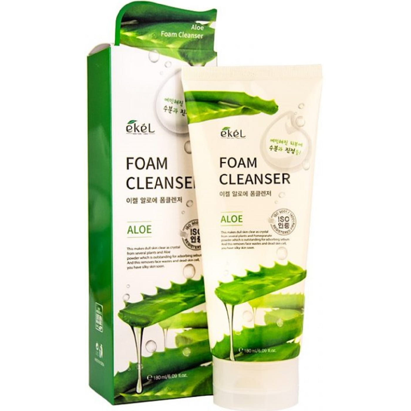 Aloe foam cleanser