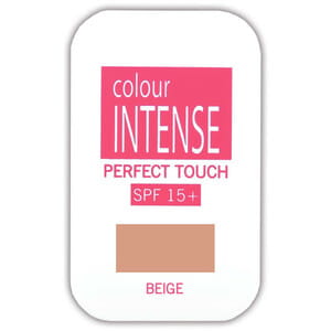 Пудра для лица COLOUR INTENSE (Колор Интенс) PT компактная Perfect Touch SPF15+ №004 Beige 15 г