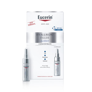 Концентрат догляд для обличчя EUCERIN (Юцерин) Hyaluron-Filler (Гіалурон Філлер) для глибоких зморшок в ампулах по 5 мл 6 шт