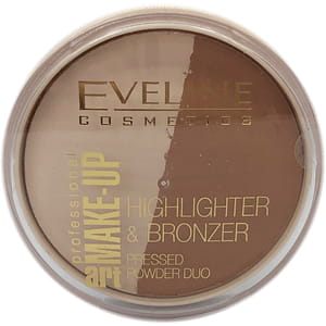 Пудра для обличчя EVELINE (Эвелин) Art Professional Make-up бронзуюча освітлююча тон 56 Glam Light 12 г