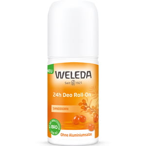 Дезодорант для тела WELEDA (Веледа) Облепиха Roll-On 24 часа эффективная натуральная защита от запаха пота 50 мл