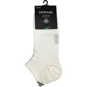 Шкарпетки чоловічі DIWARI (Діварі) ACTIVE 7С-37СП 018 короткі колір білий розмір (стопа) 29 см 1 пара