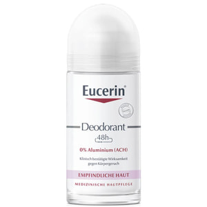 Дезодорант роликовий для тіла EUCERIN (Юцерин) Без алюмінію для чутливої шкіри 50 мл