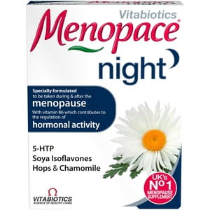 Менопейс Найт для зниження ризику функціональних порушень жіночих циклічних процесів таблетки упаковка 30 шт