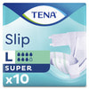 Подгузники для взрослых TENA (Тена) Slip Super Large (Слип Супер Ладж) размер 3 10 шт NEW
