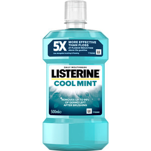 Ополіскувач для порожнини рота LISTERINE (Лістерин) Cool Mint Свіжа м'ята Захист ясен 500 мл