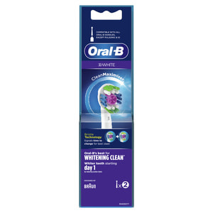 Насадка для електричної зубної щітки ORAL - B (Орал-бі) 3d White EB18RB (3 Де вайт) 2 шт