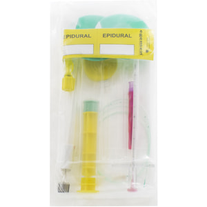 Набор для спинально-эпидуральной анестезии 18G, мягкий катетер, 3 боковых отверстия, игла типа карандаш 27G Combifix TSWSST18D3