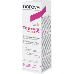 Крем для обличчя NOREVA (Норева) Sensidiane AR (Сенсідіан) CC SPF 30 для чутливої шкіри з ознаками розацеа і куперозу 40 мл