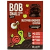 Конфеты детские натуральные Bob Snail (Боб Снеил) Улитка Боб яблочно-вишневые в бельгийском черном шоколаде 60 г