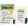 Додаткове джерело фолієвої кислоти та йоду Фоліо + Д3 таблетки 90 шт