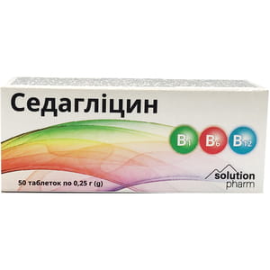 Седаглицин табл. №50 Solution Pharm