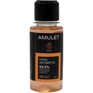 Антисептик для рук Amulet (Амулет) Peach средство дезинфицирующее флакон 100 мл