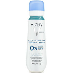 Дезодорант-антиперспірант спрей VICHY (Віши) мінеральний для дуже чутливої шкіри ефективність 48 годин 100 мл