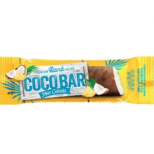 Батончик кокосовый в шоколадной глазури COCO BAR (Коко Бар) с ароматом Pina colada (Пина Колада) 40 г