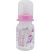 Пляшечка для годування BABY-NOVA (Бебі нова) Декор пластикова для дівчинки 125 мл