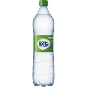 Вода питьевая БонАква среднегазированная 1 л