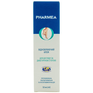 Крем для ніг PHARMEA (Фармея) для догляду за діабетичною стопою відновлюючий 50 мл