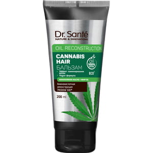Бальзам для волос Dr.Sante (Доктор сантэ) Cannabis Hair эффект ламинирования волос 200 мл