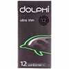 Презервативи латексні DOLPHI (Долфі) супер тонкі в силіконовій змазці 12 шт