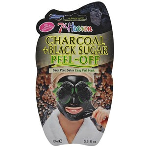 Маска-плівка для обличчя 7TH HEAVEN (7-Е НЕБО) з вугіллям і чорним цукором 10 г