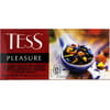 Чай чорний TESS (Тесс) Pleasure цейлонський байховий дрібний з шипшиною, яблуком та пелюстками квітів в фільтр-пакетах по 1,5 г 25 шт