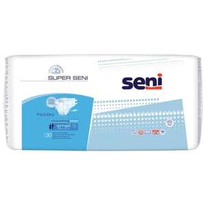 Подгузники для взрослых SENI (Сени) Super Small (Супер Смол) размер S/1 30 шт