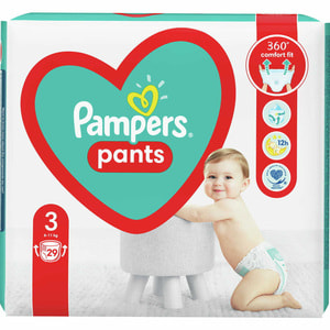 Подгузники-трусики для детей PAMPERS Pants (Памперс Пантс) 3 Midi от 6 до 11 кг упаковка 29 шт