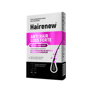 Инновационный комплекс для волос HAIRENEW (Хеанью) Против выпадения волос форте 30 мл + 10 мл