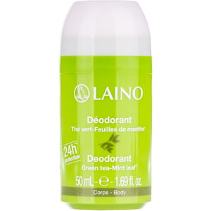 Дезодорант шариковый LAINO (Лено) Зеленый чай и лист мяты 50 мл