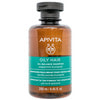 Шампунь для жирного волосся APIVITA (Апівіта) OILY HAIR з м'ятою та прополісом 250 мл