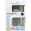 Бутылочка для кормления BABY-NOVA (Беби нова) Декор пластиковая с широким горлом с ручками зеленая 150 мл