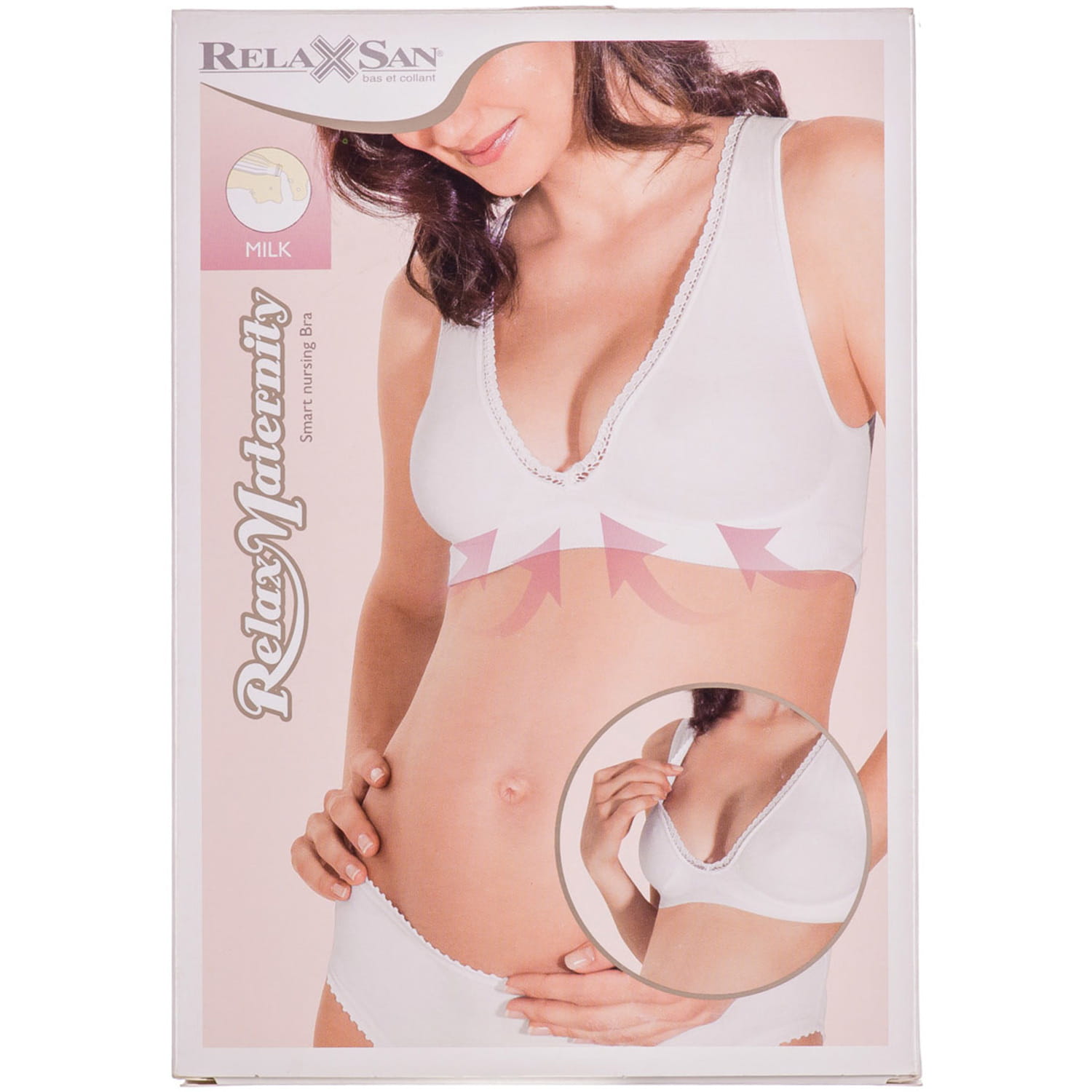 Майка для кормления RELAXSAN (Релаксан) женская SMART NURSING BRA MILK L  бежевая (8300961014132) Calze (Италия) - Купить RELAXSAN по низкой цене в  Украине - МИС Аптека 9-1-1