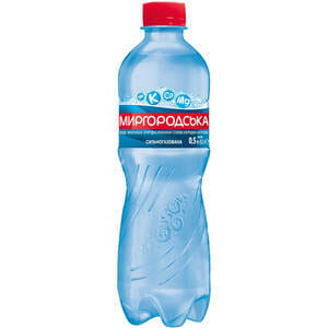 Вода мінеральна Миргородська 0,5 л