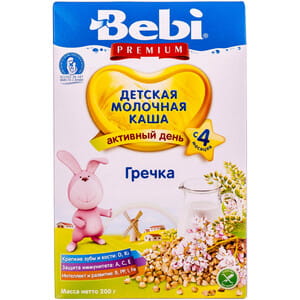 Каша молочная детская KOLINSKA BEBI (Колинска беби) Премиум Гречка для детей с 4-х месяцев 200 г