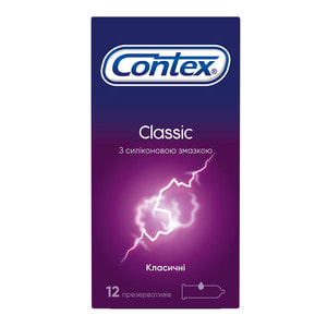Презервативи CONTEX (Контекс) Classic (Класик) класичні 12 шт
