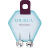 Сережки DR.BIJU (Доктор Бижю) Ріволо кулон 10,0 мм Кришталь 1 пара