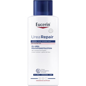 Лосьон для тела EUCERIN (Юцерин) Urea Repair Plus 5% (Уреа Рипеир Плюс) увлажняющий для сухой кожи с нежным парфюмом 250 мл