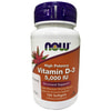 Витамин Д3 5000 МЕ NOW (Нау) высокоактивный витамин капсулы флакон 120 шт