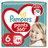 Подгузники-трусики для детей PAMPERS Pants (Памперс Пантс) Giant 6 от 15 кг 44 шт
