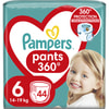 Подгузники-трусики для детей PAMPERS Pants (Памперс Пантс) Giant 6 от 15 кг 44 шт