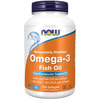 Омега-3 NOW (Нау) Omega-3 1000 mg Підтримка серця капсули флакон 200 шт