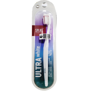 Набор SPLAT(Сплат) Зубная щетка инновационная Professional Ultra White мягкая + Зубная нить тонкая 30 м