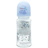 Пляшечка для годування BABY-NOVA (Бебі нова) Декор скляна з широким горлом колір для хлопчика 230 мл