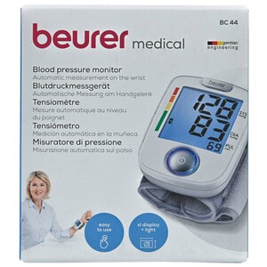 Измеритель (тонометр) артериального давления на запястье BEURER (Бойрер) модель BC 44 автоматический цифровой