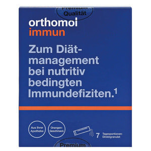 Ортомол Іммун Діректгранулат Оранж (Orthomol Immun Directgranulat Orange) вітамінний комплекс для підвищення імунітету гранули на курс прийому 7 днів