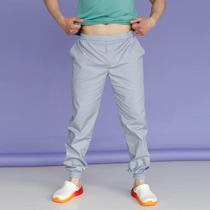 Джогери (штани) медичні колір сірий чоловічі розмір 48