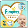 Підгузки для дітей PAMPERS Premium Care (Памперс Преміум) Mini (міні) 2 від 4 до 8 кг 46 шт
